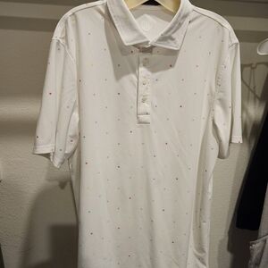 G/FORE White Polo with Stars